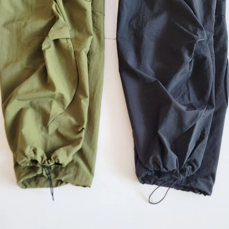 Riwoo Riwoo - Korean Children Fashion - #kidsshorts - Crispy Curve String Pants - 8