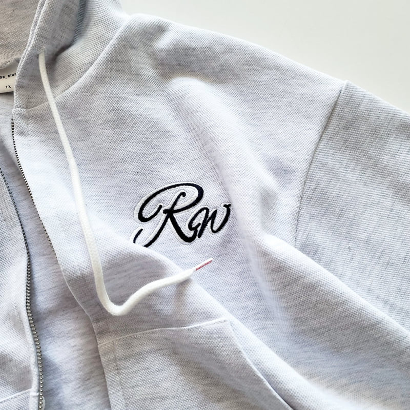 PK Double Boxy Hoodie Zip-up by Riwoo Riwoo for Child - view 9