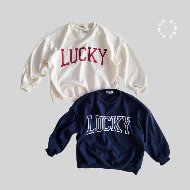 Riwoo Riwoo - Korean Children Fashion - #kidsshorts - Lucky Sweatshirt - 7