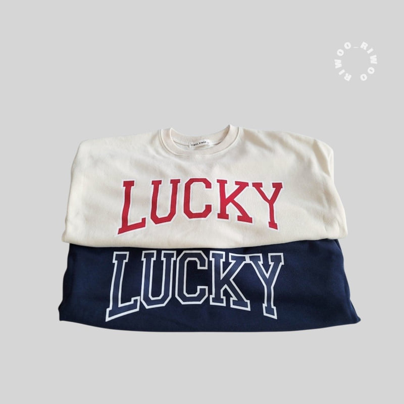 Riwoo Riwoo - Korean Children Fashion - #kidsstore - Lucky Sweatshirt - 8