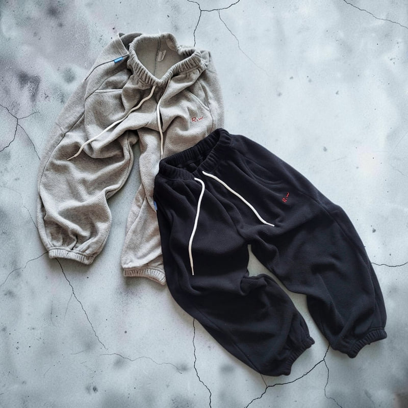 Riwoo Riwoo - Korean Children Fashion - #kidzfashiontrend - Riwoo Melody Jogger Pants