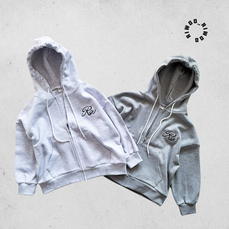 PK Double Boxy Hoodie Zip-up by Riwoo Riwoo for Child - view 11