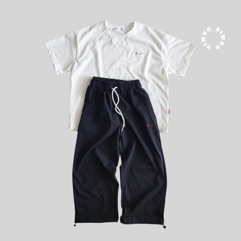Riwoo Riwoo - Korean Children Fashion - #kidzfashiontrend - Riwoo Small Modern Short Sleeve Tee - 12