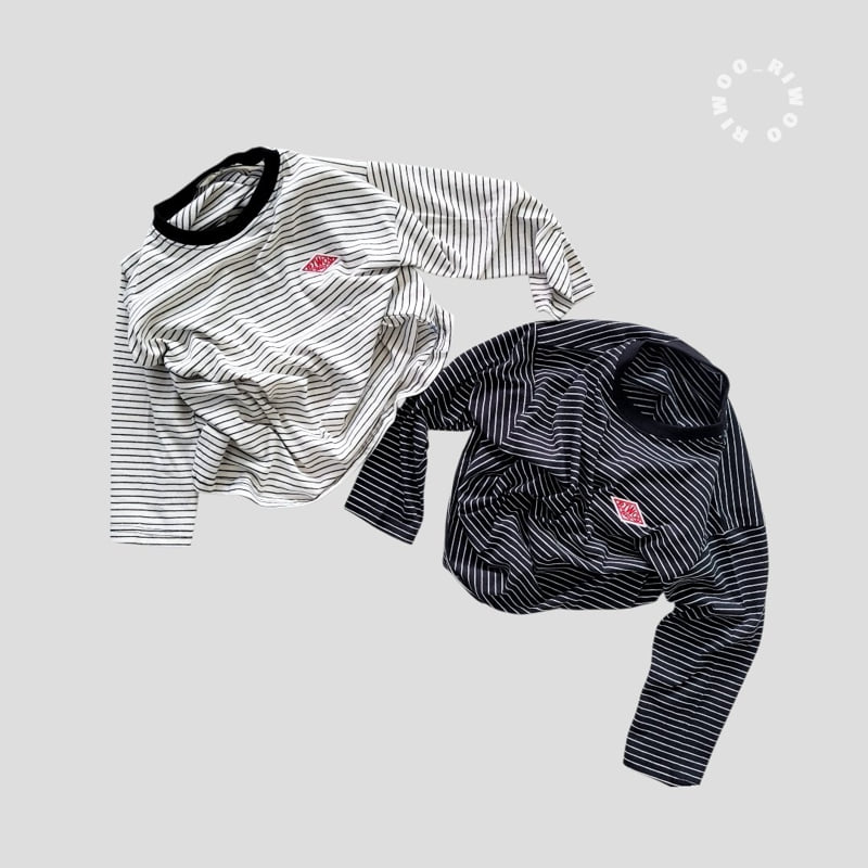 Riwoo Riwoo - Korean Children Fashion - #kidzfashiontrend - Riwoo Fine Striped Boxy Tee - 7