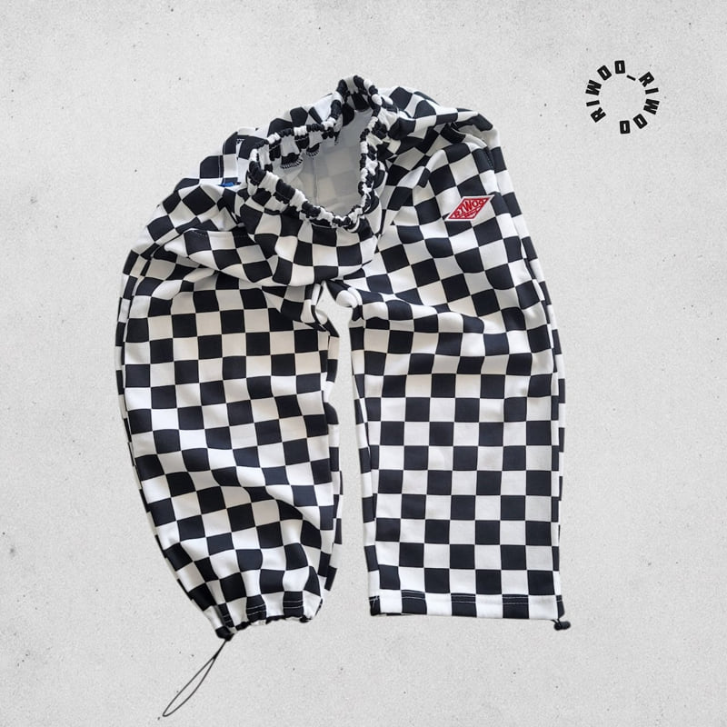Riwoo Riwoo - Korean Children Fashion - #littlefashionista - Riwoo Chess String Pants - 12