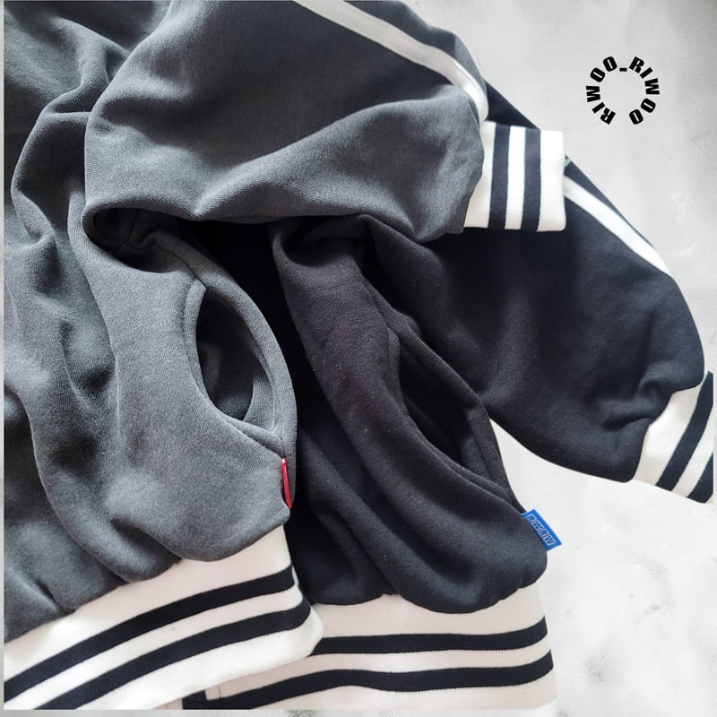 Riwoo Riwoo - Korean Children Fashion - #magicofchildhood - Riwoo Pigment Track Jacket - 7
