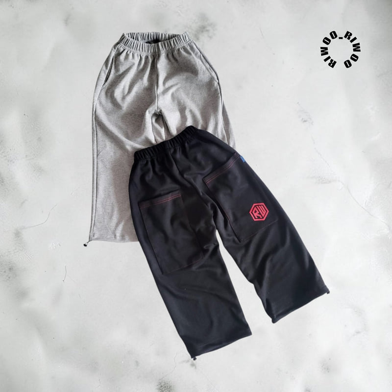 Riwoo Riwoo - Korean Children Fashion - #magicofchildhood - Riwoo Big Pocket String Pants - 5