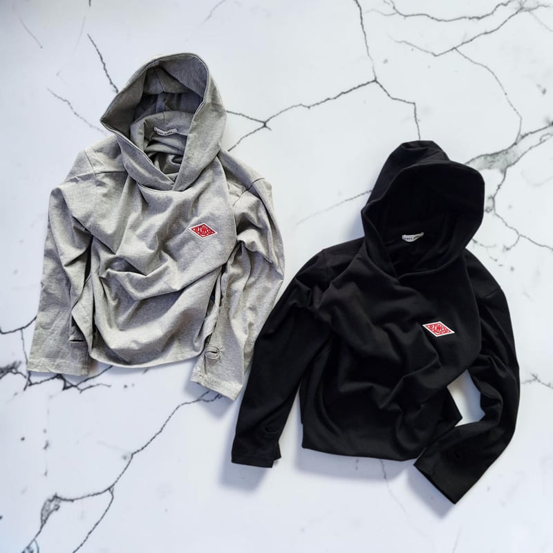 Layered Slim Finger Hoodie by Riwoo Riwoo for Child - view 5