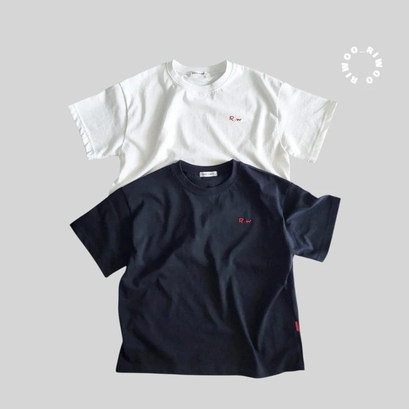 Riwoo Riwoo - Korean Children Fashion - #magicofchildhood - Riwoo Small Modern Short Sleeve Tee