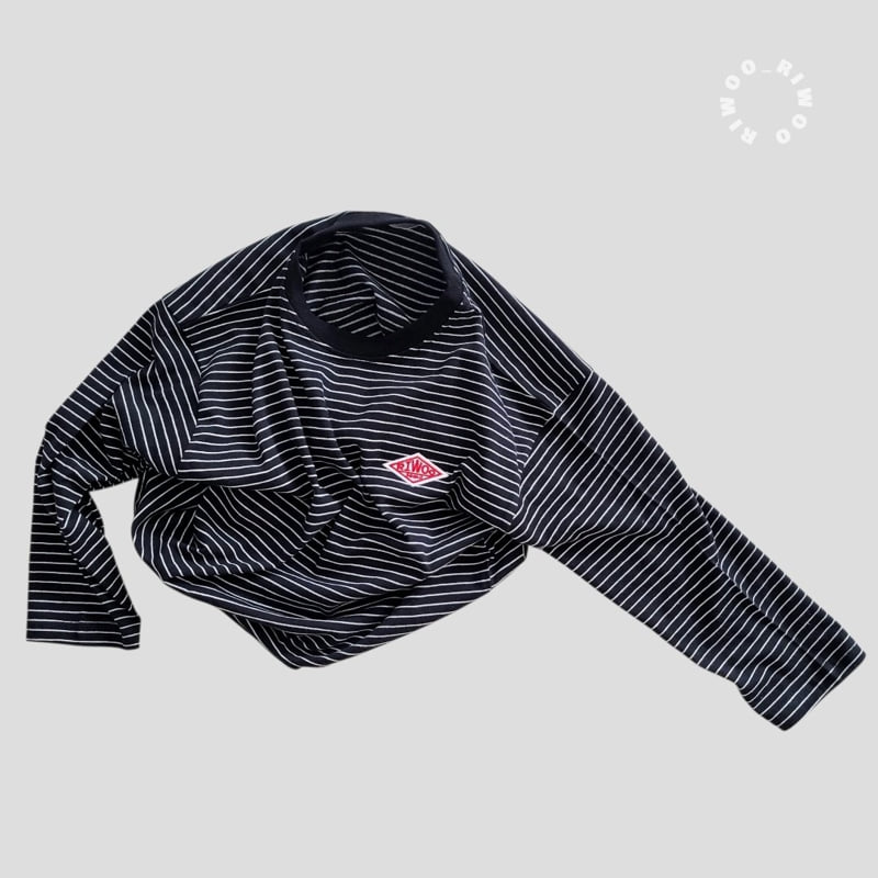 Riwoo Riwoo - Korean Children Fashion - #magicofchildhood - Riwoo Fine Striped Boxy Tee - 10
