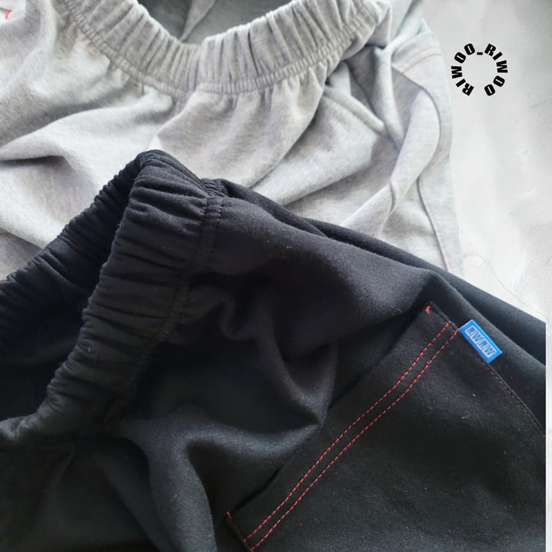 Riwoo Riwoo - Korean Children Fashion - #minifashionista - Riwoo Big Pocket String Pants - 6