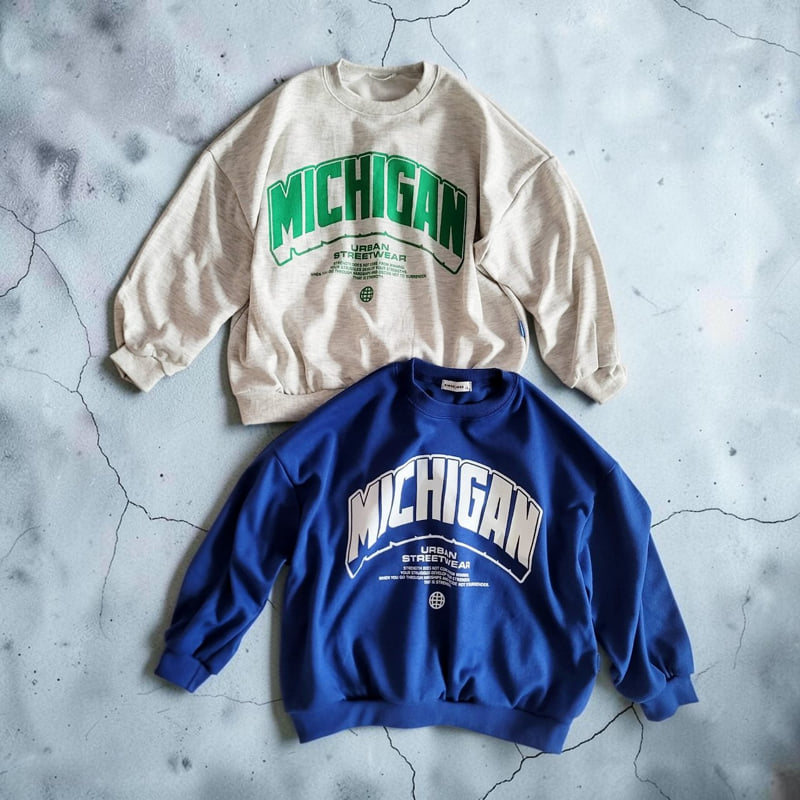 Riwoo Riwoo - Korean Children Fashion - #minifashionista - Michigan Sweatshirt