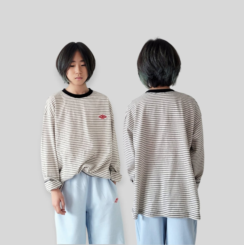 Riwoo Riwoo - Korean Children Fashion - #minifashionista - Riwoo Fine Striped Boxy Tee - 11