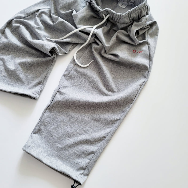 Riwoo Riwoo - Korean Children Fashion - #minifashionista - Riwoo Relaxed String Pants - 8