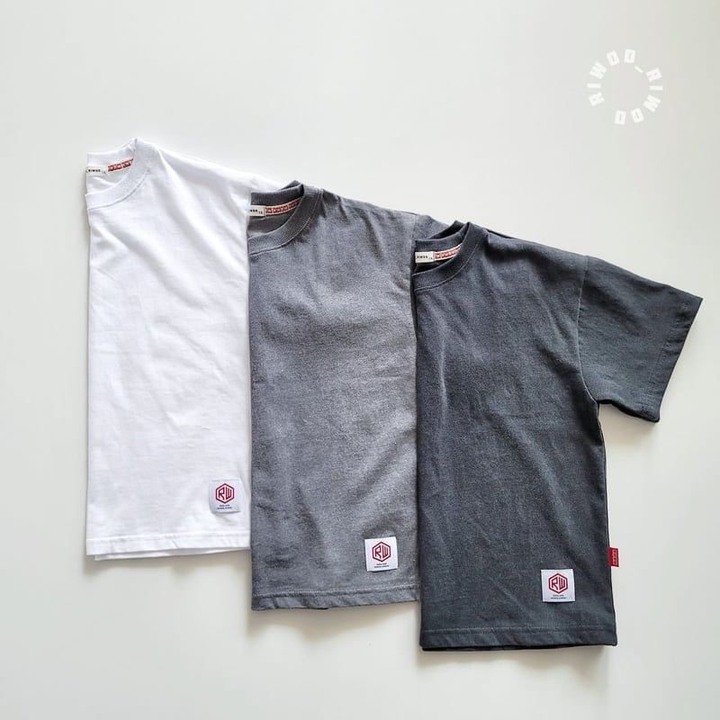Riwoo Riwoo - Korean Children Fashion - #prettylittlegirls - Riwoo Pigment Patch Short Sleeve Tee - 2