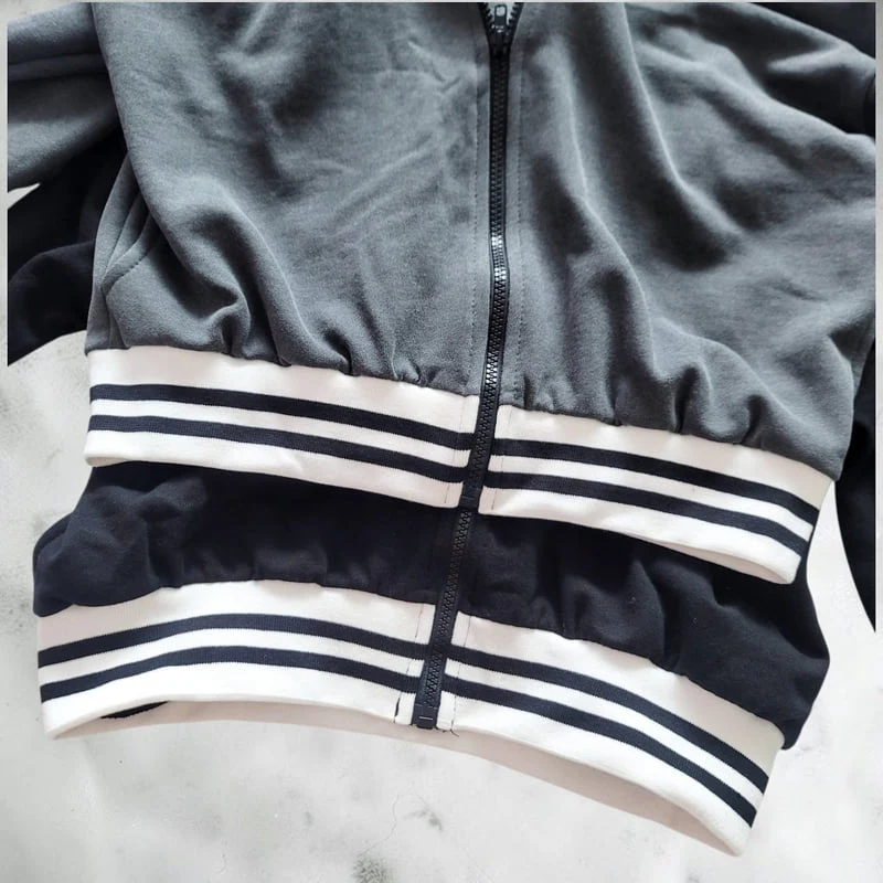 Riwoo Riwoo - Korean Children Fashion - #prettylittlegirls - Riwoo Pigment Track Jacket - 9