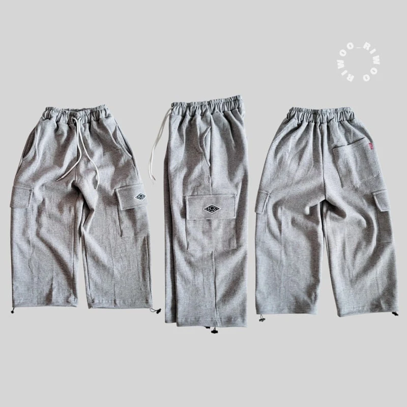 Riwoo Riwoo - Korean Children Fashion - #minifashionista - PK Both-sided String Pants - 4