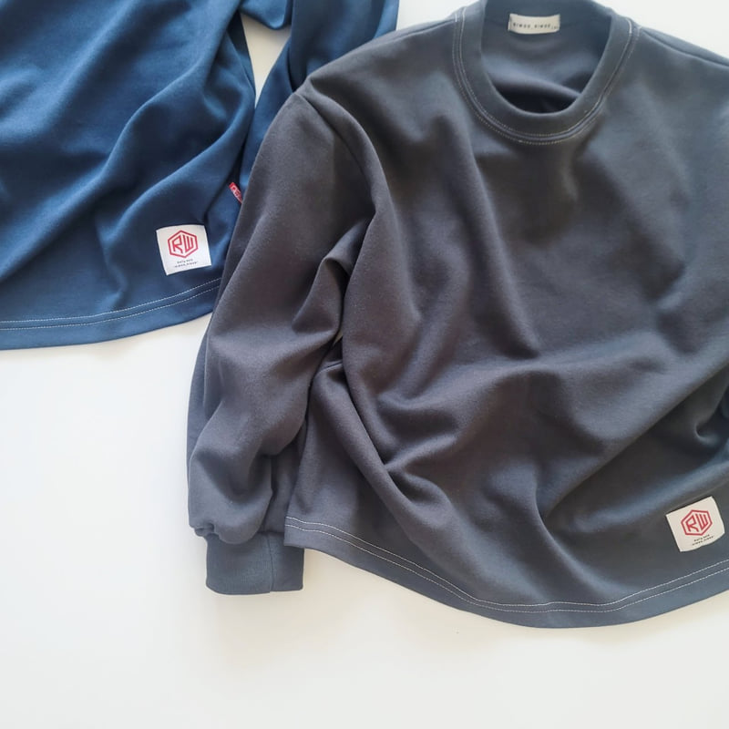 Riwoo Riwoo - Korean Children Fashion - #stylishchildhood - Riwoo Soft Rib Trim Tee - 7