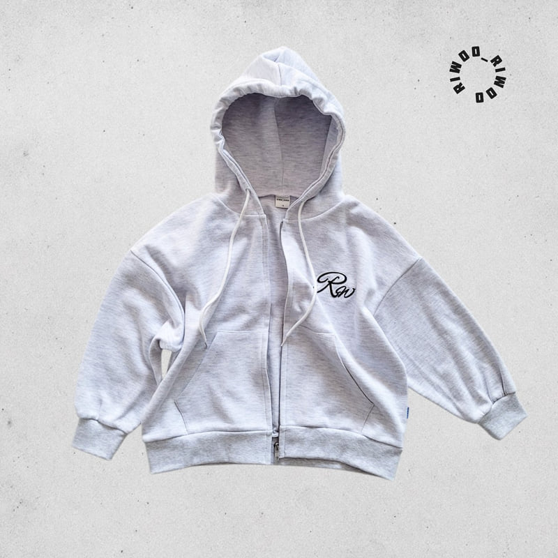 PK Double Boxy Hoodie Zip-up by Riwoo Riwoo for Child - view 3