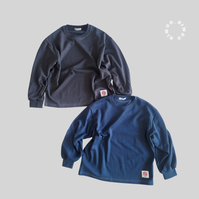 Riwoo Riwoo - Korean Children Fashion - #todddlerfashion - Riwoo Soft Rib Trim Tee - 5