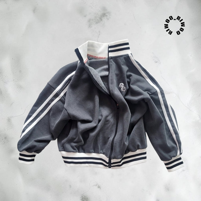 Riwoo Riwoo - Korean Children Fashion - #toddlerclothing - Riwoo Pigment Track Jacket - 11