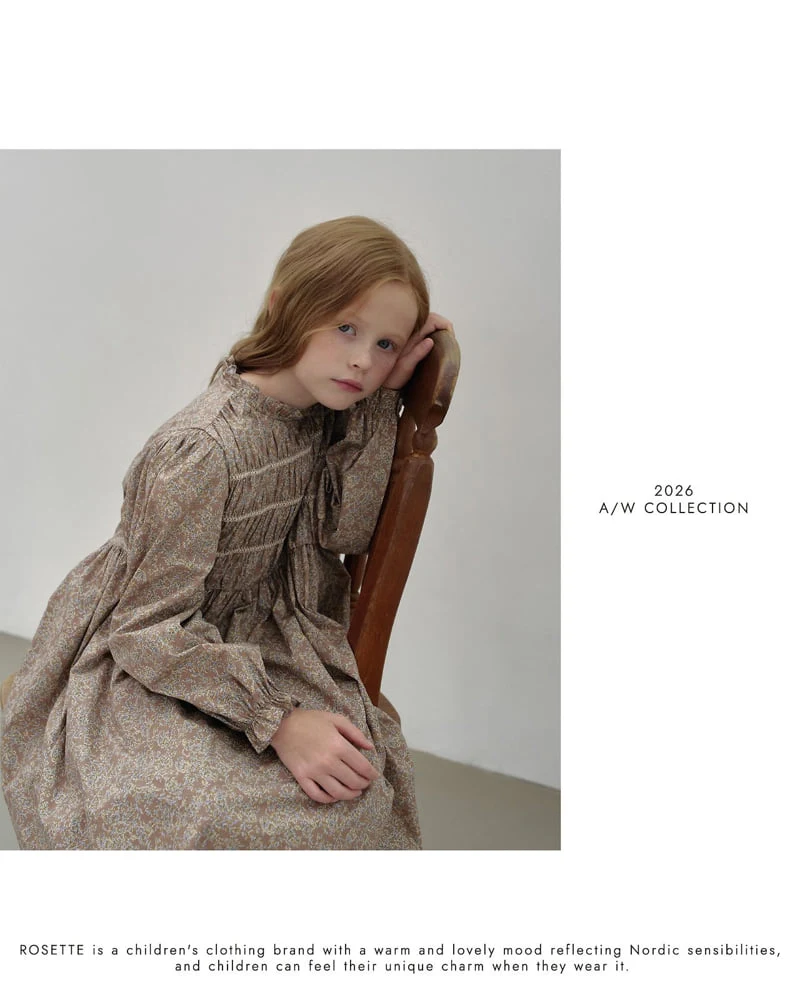 Rosette - Korean Children Fashion - #Kfashion4kids - Rosly Dress