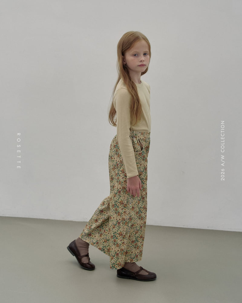 Rosette - Korean Children Fashion - #Kfashion4kids - More Pants (Flower) - 6