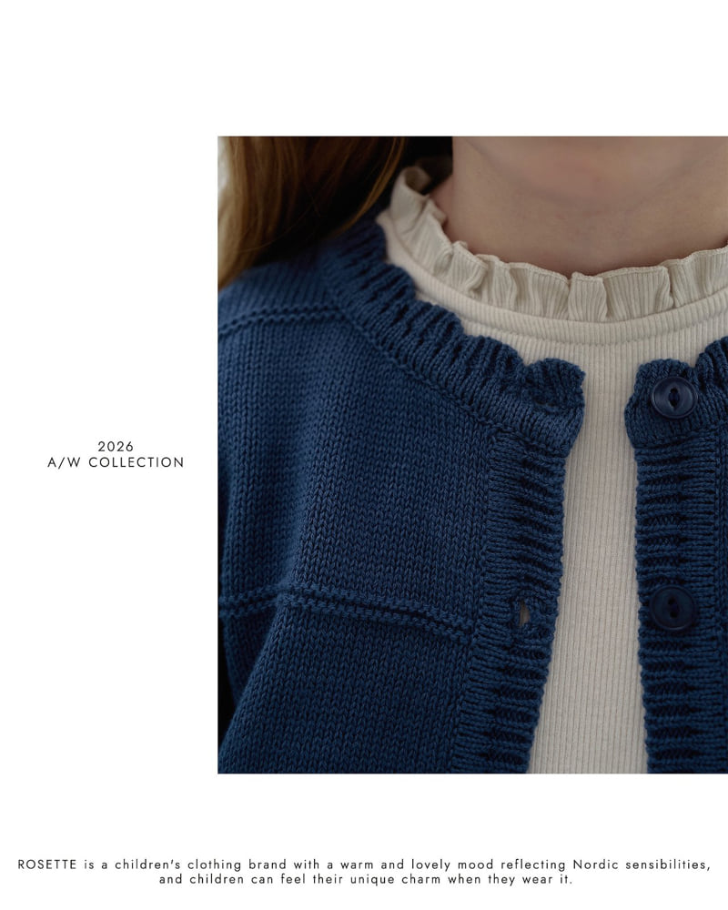 Rosette - Korean Children Fashion - #Kfashion4kids - Kate Knit Cardigan - 3