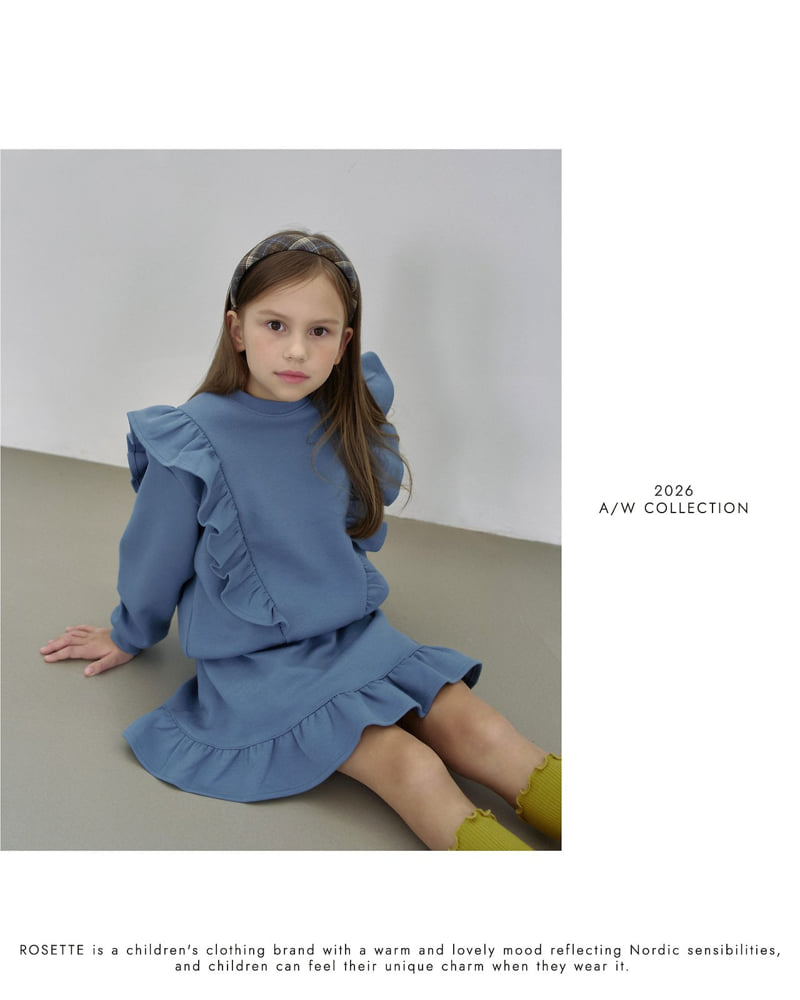Rosette - Korean Children Fashion - #Kfashion4kids - Ria Frill Sweatshirt - 12