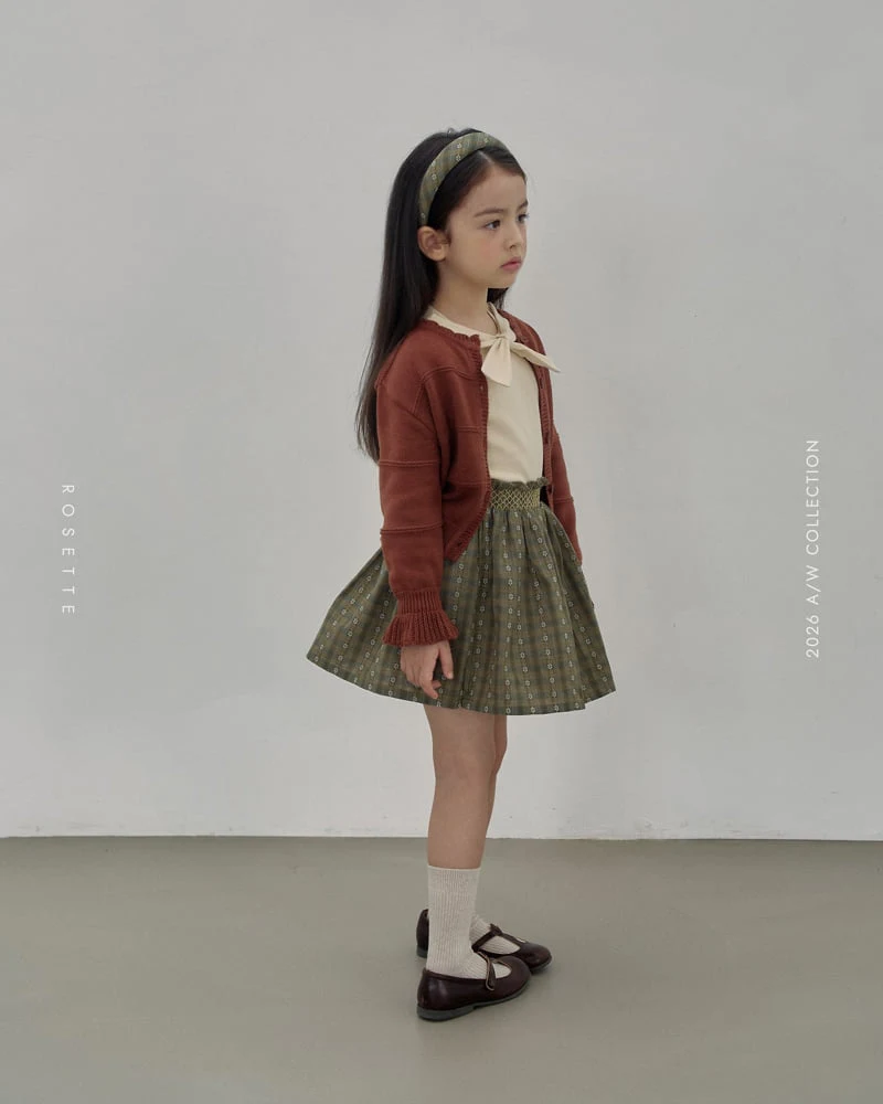 Rosette - Korean Children Fashion - #kidzfashiontrend - Maple Skirt - 4
