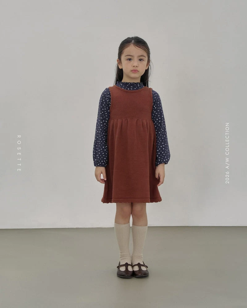 Rosette - Korean Children Fashion - #childofig - Kate Knit Dress - 7