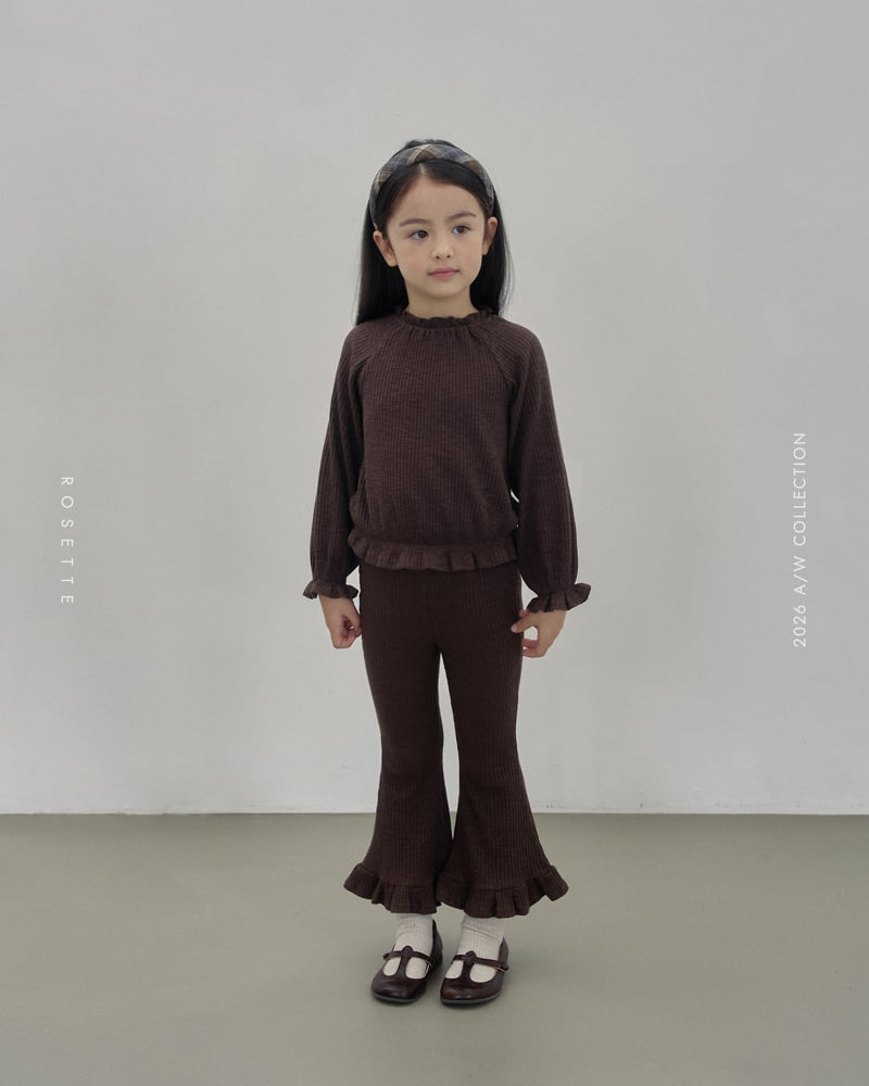 Rosette - Korean Children Fashion - #childofig - Belly Top & Bottom Set - 11