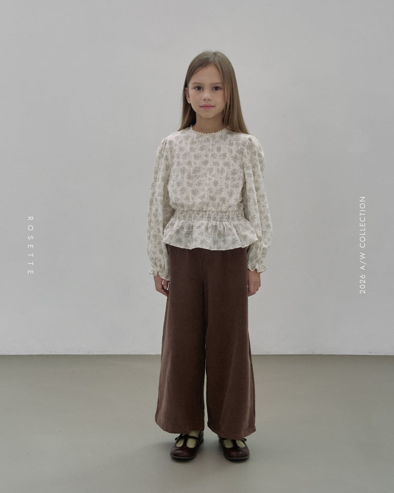Rosette - Korean Children Fashion - #childrensboutique - More Pants (Brown) - 9