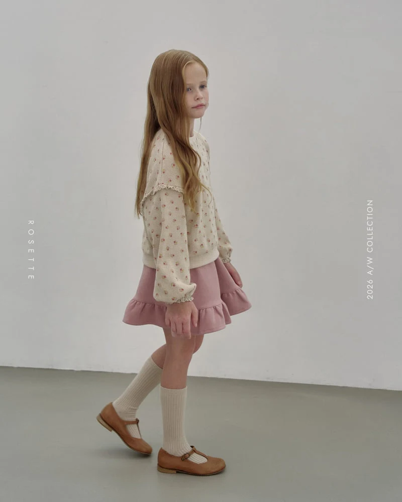 Rosette - Korean Children Fashion - #childofig - Ria April Skirt - 4
