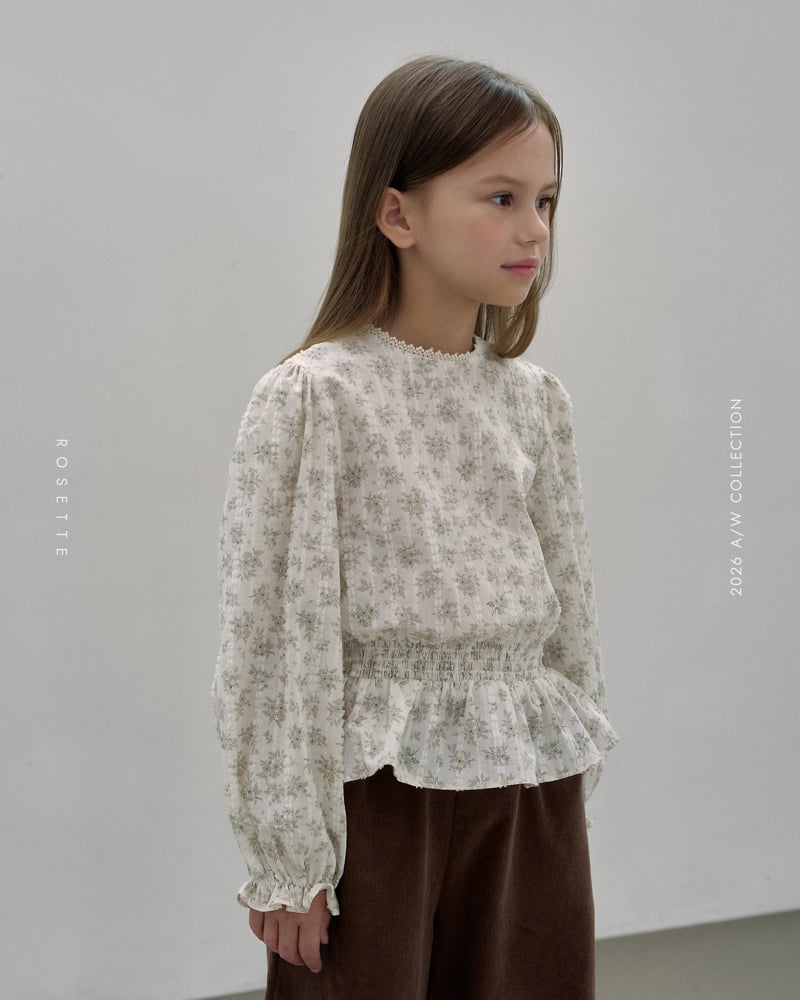 Rosette - Korean Children Fashion - #childrensboutique - La Mer Blouse
