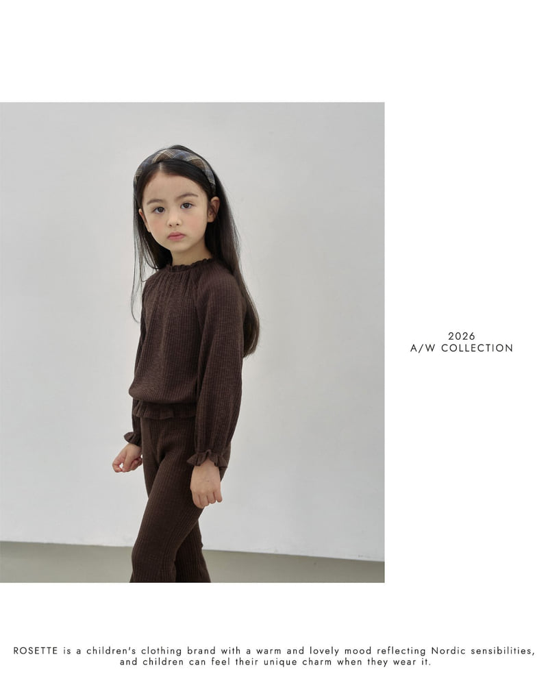 Rosette - Korean Children Fashion - #childrensboutique - Belly Top & Bottom Set - 12