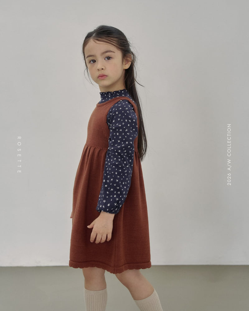 Rosette - Korean Children Fashion - #designkidswear - Kate Knit Dress - 9