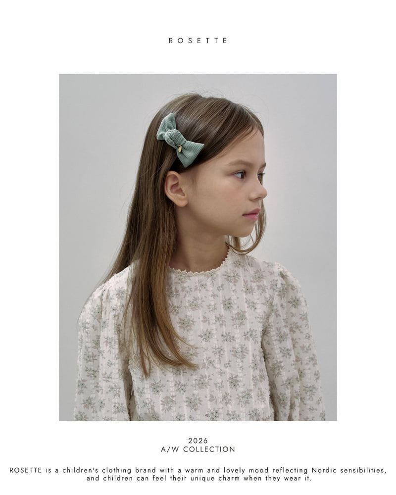 Rosette - Korean Children Fashion - #designkidswear - Rolling Hairpin Set