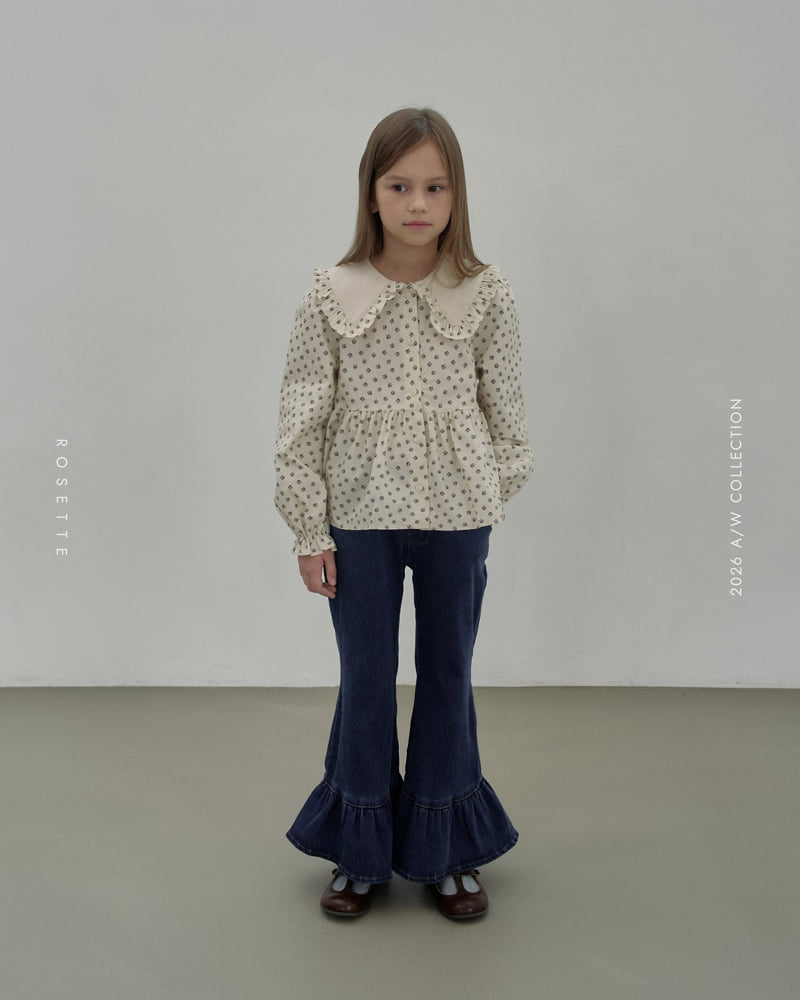 Rosette - Korean Children Fashion - #designkidswear - Raina Frill Pants - 5