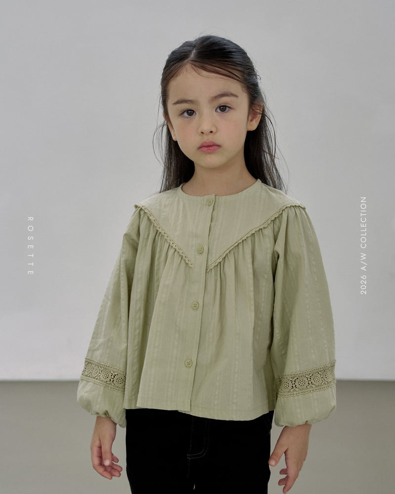 Rosette - Korean Children Fashion - #discoveringself - Evelyn Blouse - 10