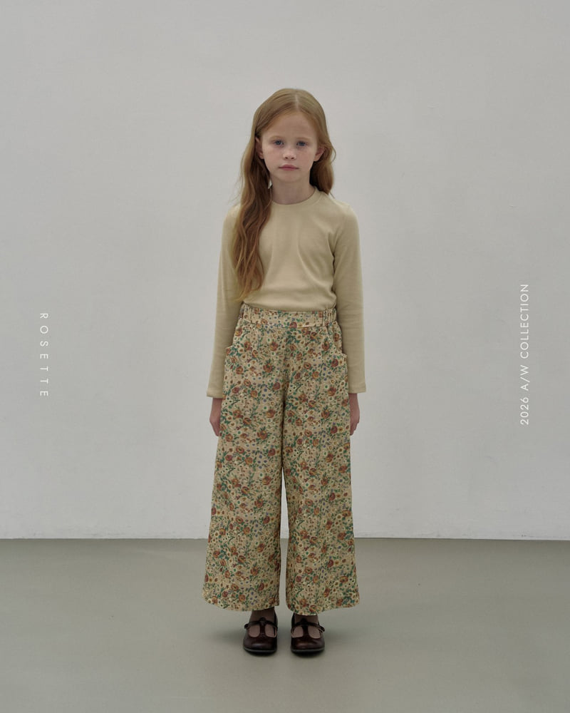 Rosette - Korean Children Fashion - #discoveringself - More Pants (Flower)