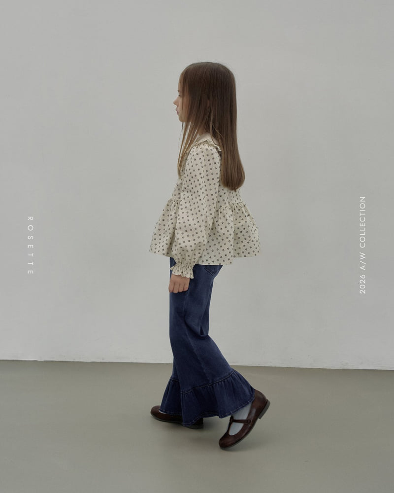 Rosette - Korean Children Fashion - #discoveringself - Raina Frill Pants - 6