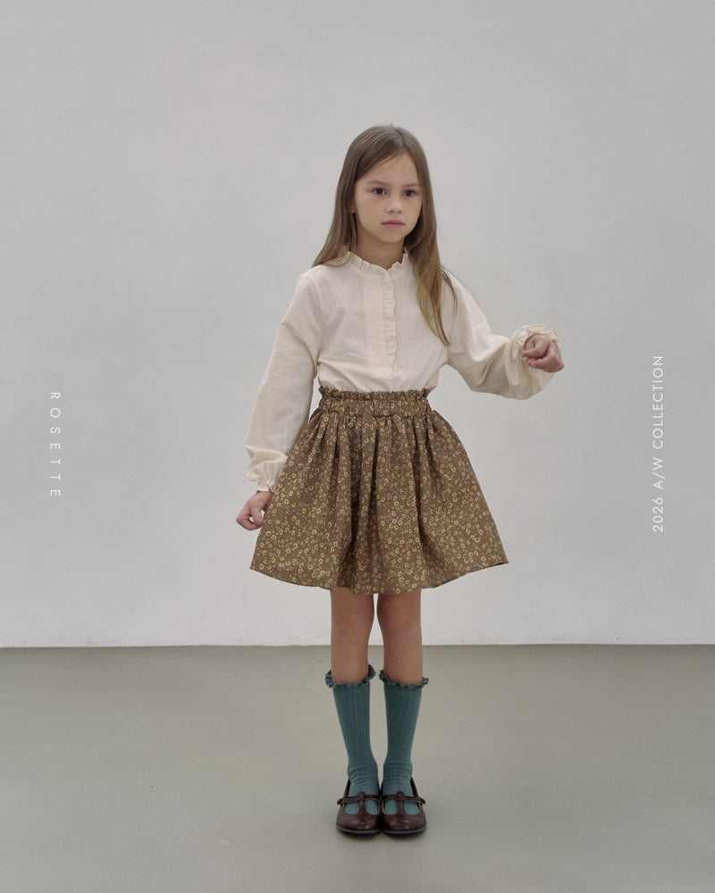 Rosette - Korean Children Fashion - #designkidswear - Puella Skirt - 4