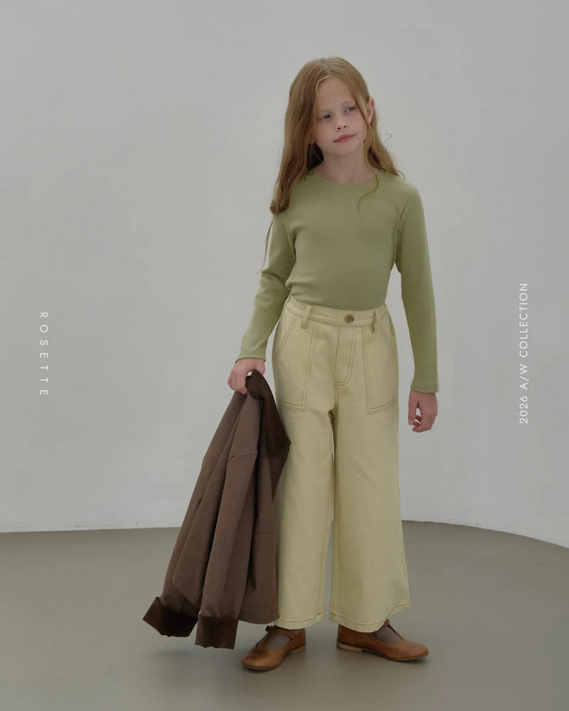 Rosette - Korean Children Fashion - #discoveringself - Page Pants
