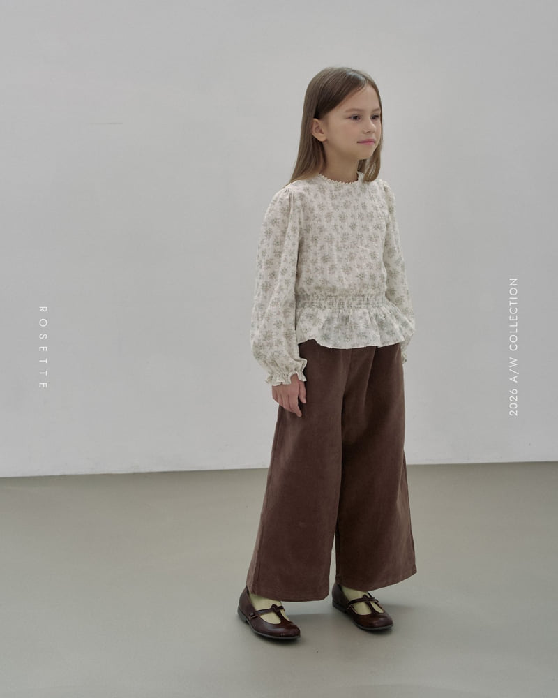 Rosette - Korean Children Fashion - #fashionkids - More Pants (Brown) - 12