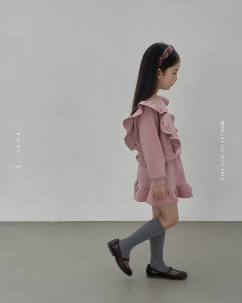 Rosette - Korean Children Fashion - #fashionkids - Ria Frill Sweatshirt - 8