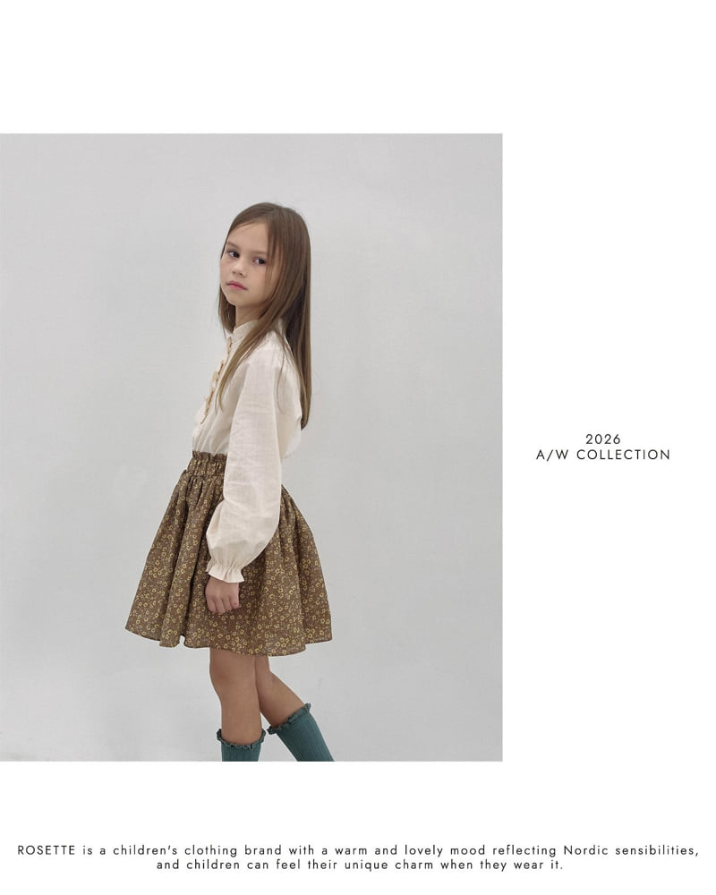 Rosette - Korean Children Fashion - #fashionkids - Puella Skirt - 5