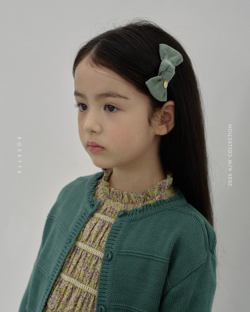 Rosette - Korean Children Fashion - #fashionkids - Rolling Hairpin Set - 4