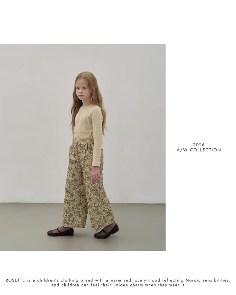 Rosette - Korean Children Fashion - #kidsshorts - More Pants (Flower) - 3
