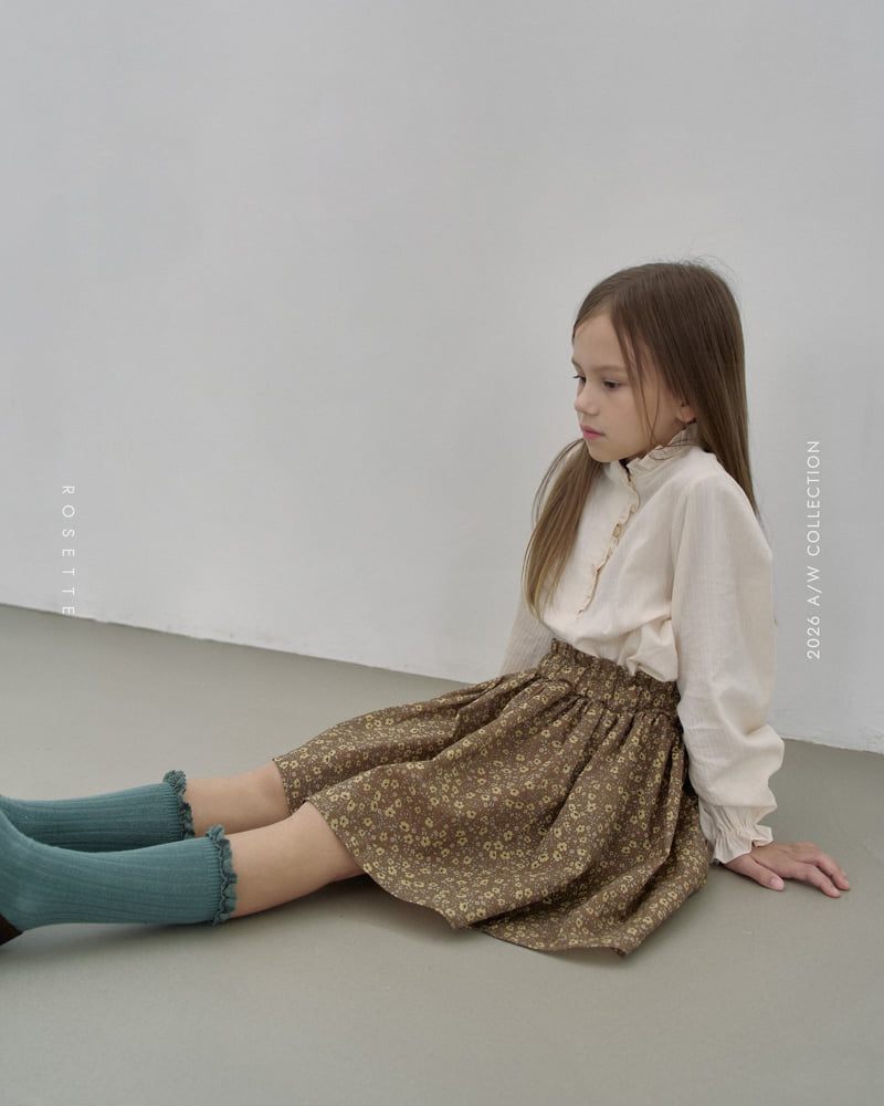 Rosette - Korean Children Fashion - #kidsshorts - Puella Skirt - 6